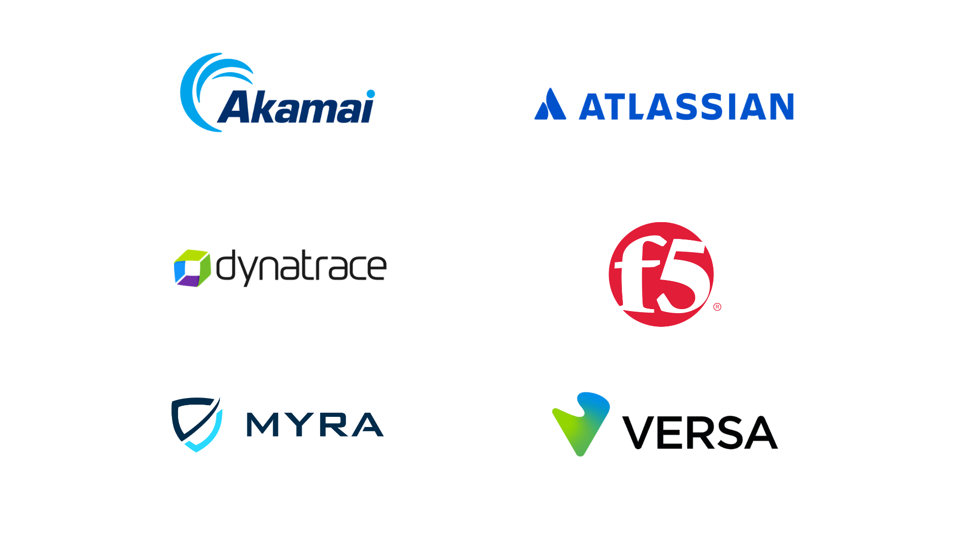 Partners Evolane : Akamai, Atlassian, Content Square, F5